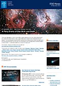 ESO Photo Release eso1348fi - Tähden syntymän ja kuoleman tulinen näytelmä
