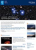 ESO — Las estrellas azules calientes de Messier 47 — Photo Release eso1441es