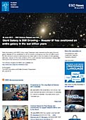ESO — Reuzenstelsel is nog steeds in de groei — Science Release eso1525nl