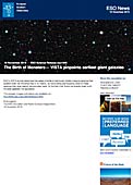 ESO — U zrodu prvních obřích galaxií — Science Release eso1545cs