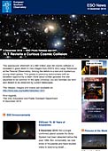 ESO — Le VLT revisite une étrange collision cosmique — Photo Release eso1547fr