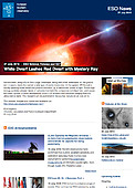 ESO — Raggi misteriosi di una nana bianca sferzano una nana rossa — Science Release eso1627it