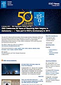 ESO Organisation Release eso1202 - ESO Celebrates 50 Years of Reaching New Heights in Astronomy — Take part in ESO’s Anniversary in 2012