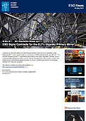 ESO — ESO podpisało kontrakty na gigantyczne lustro główne teleskopu ELT — Organisation Release eso1717pl