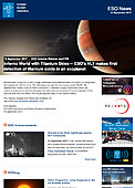 ESO — Flammenhölle mit Titan am Himmel — Science Release eso1729de-ch