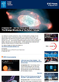ESO — Les étranges structures de la Nébuleuse Saturne — Photo Release eso1731fr-be
