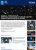 ESO — MUSE utforskar okända djup i Hubble Ultra Deep Field — Science Release eso1738sv