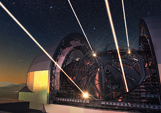 Postcard: The ELT (Extremely Large Telescope)