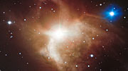 Panorâmica sobre a imagem VLT da Nebulosa da Caneca de Toby