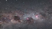 Zoom sul variopinto ammasso stellare NGC 3532