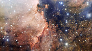 Detailní pohled na hvězdokupu NGC 6193 a mlhovinu NGC 6188