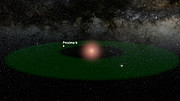 Lento Proxima Centaurin tähtijärjestelmän halki