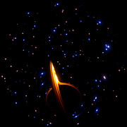 Oběh kolem černé díry v blízkosti horizontu událostí 3 – pro fulldome planetária