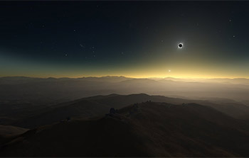 ESOcast 139: Den totale solformørkelse over La Silla 2. juli 2019