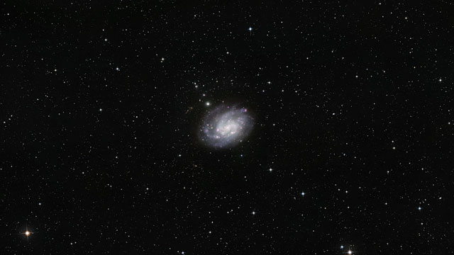 Acercamiento a la espiral austral NGC 300