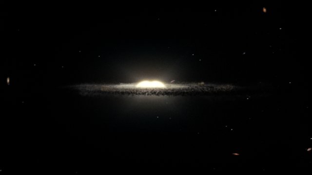 Animation der Milchstraße