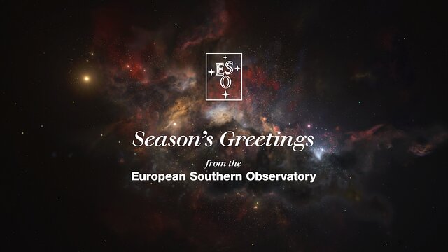 God jul och gott nytt år från ESO