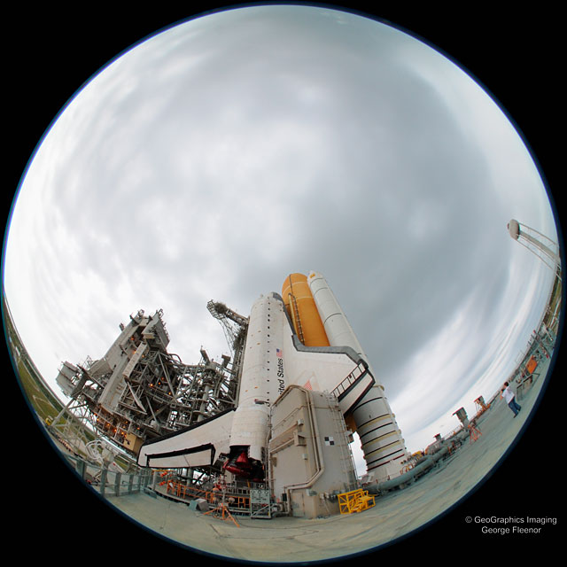 STS-135 fulldome montage