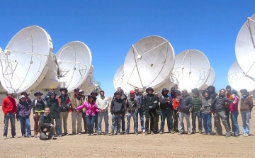 ESO Fellows visiting ALMA at Chajnantor