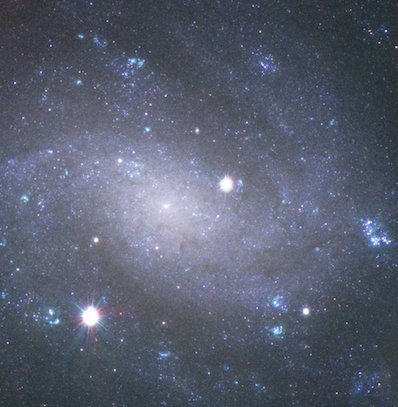 VST ATLAS colour image of Sculptor Group spiral galaxy NGC300 in r, g and i