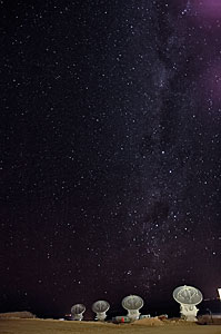 ALMA against the Stars