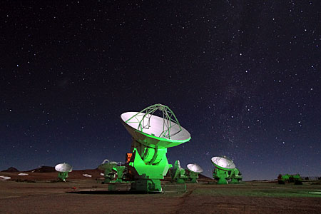 Antennae in the Night