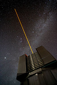 PARLA laser at the VLT