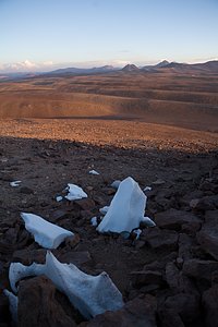 View of the Chajnantor plateau