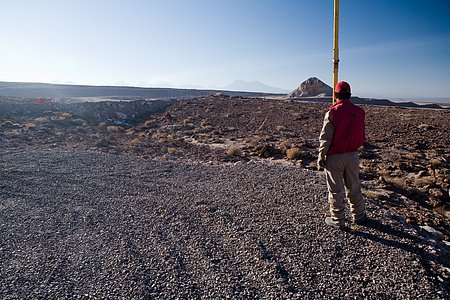 Construction of the ALMA road