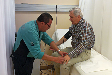 Health check before going to ALMA high site