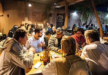 Dinner at San Pedro de Atacama