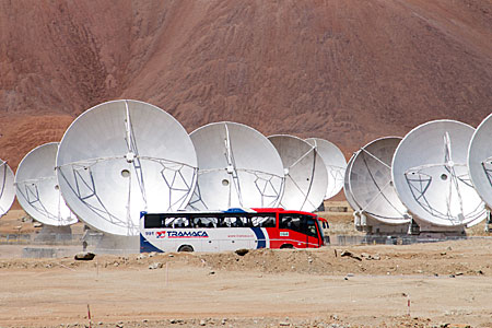 Busses at the ALMA high site