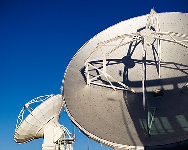 ALMA Antennas at the OSF