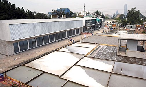 Construction of the ALMA Santiago Central Office