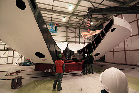 Assembly of the first Backup Structure