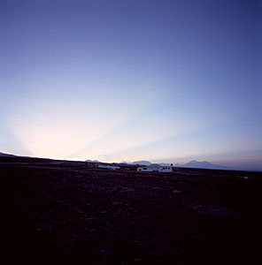 Sunrise Over ALMA Camp