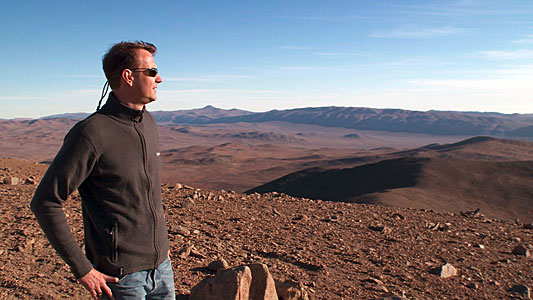 Joe Liske in the Atacama Desert