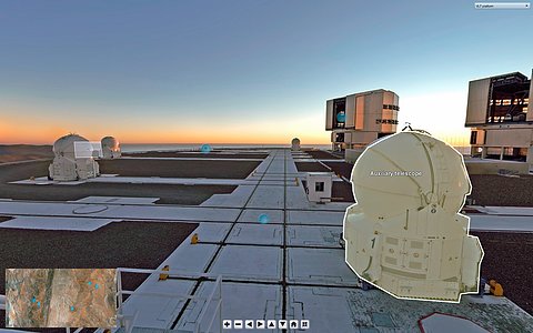 Screenshot of Virtual Tours v2.0
