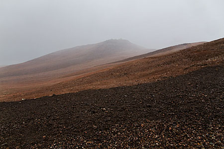Rare storm over Paranal