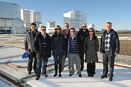 Spanish Minister for Science and Innovation Visits Paranal and ALMA
