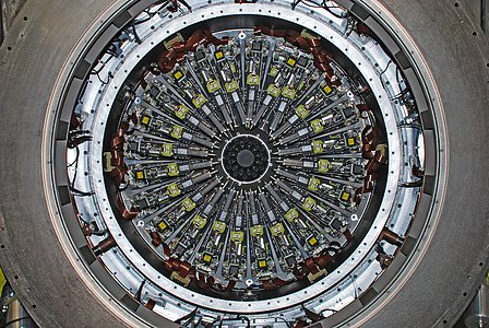 The KMOS spectrograph before shipping to Chile
