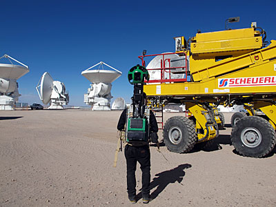 Google Street View at ALMA AOS