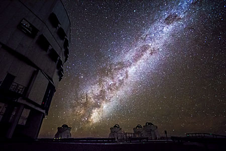VLT and the Milky Way
