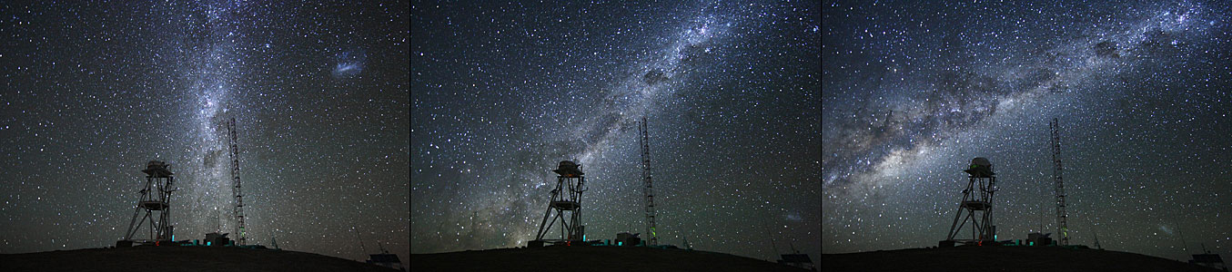 Cerro Armazones at night