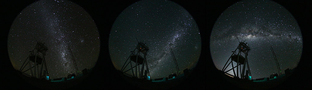 Cerro Armazones at night