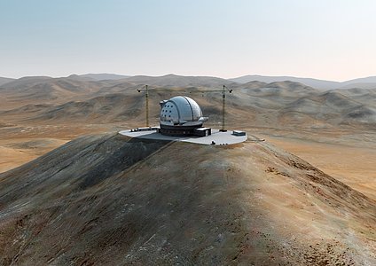 The E-ELT grows on Cerro Armazones (IV)