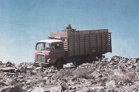The arrival of the ESO 1-metre telescope