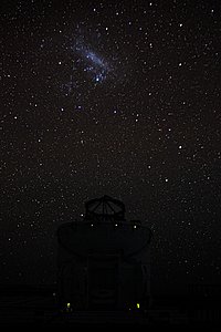 Under the Large Magellanic Cloud