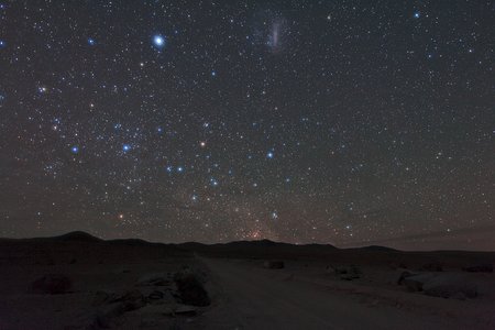 Glowing stars