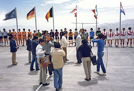 The La Silla baby football tournament